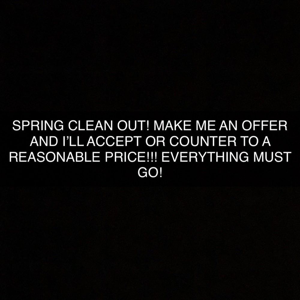 SPRING CLEAN OUT